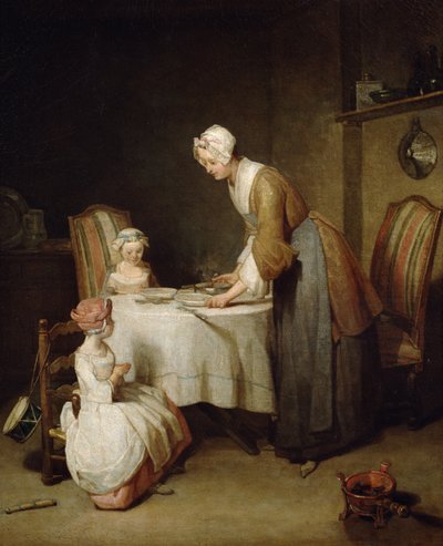 Die Gnade, 1740 von Jean Baptiste Simeon Chardin